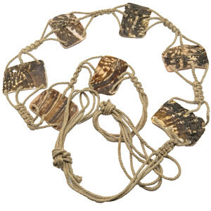 NWT BOHO HIPPIE Shell & Rope Style Belt M/I Turkey